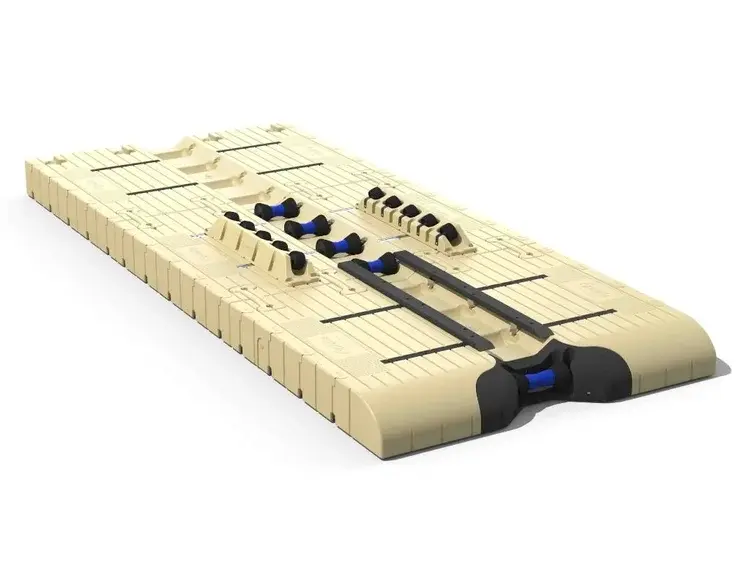 Optimus BoatPort drive-on floating boat port